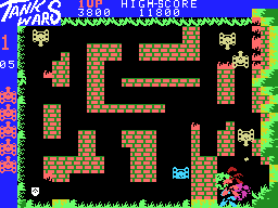 Tank Wars screenshot 8 for Colecovision